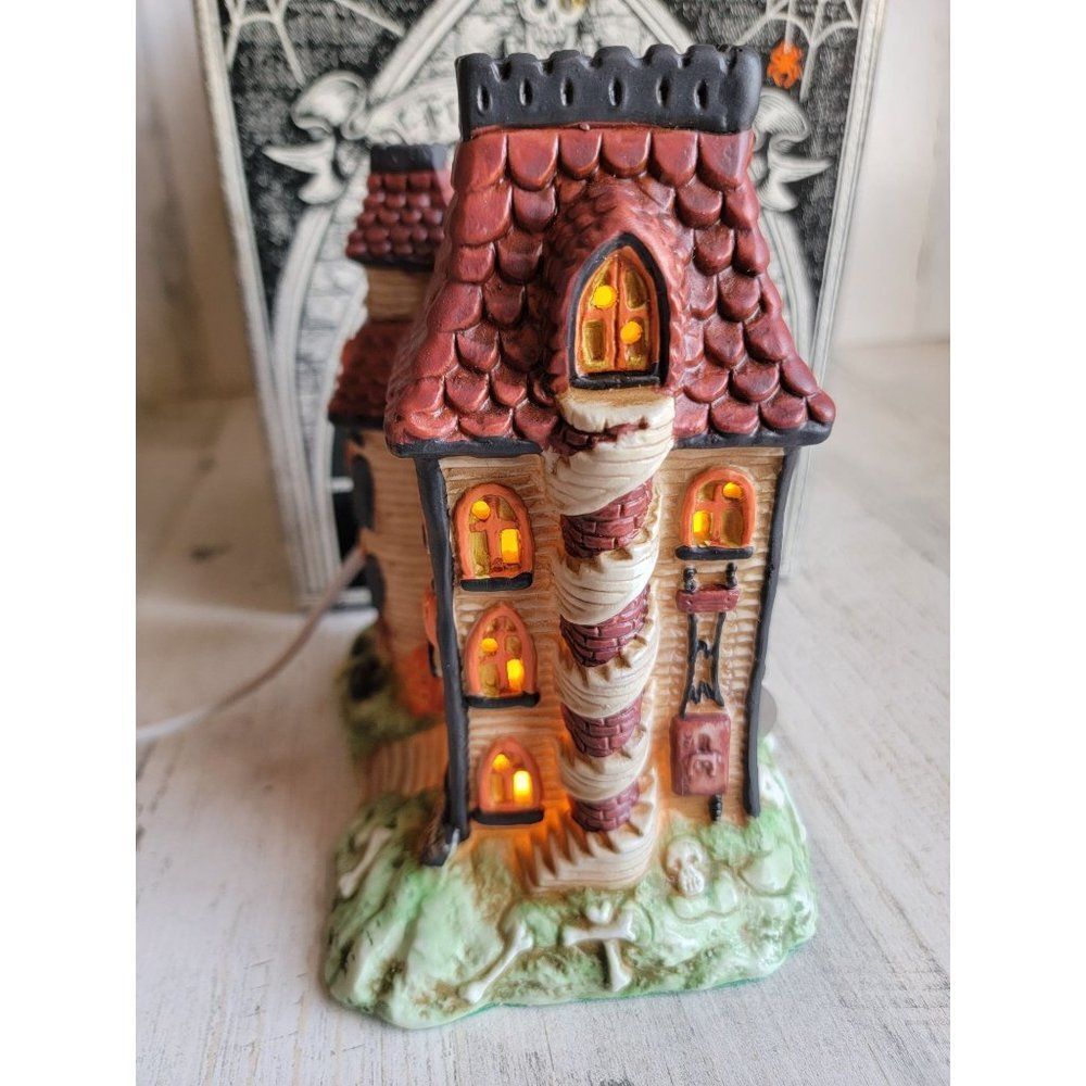 Midwest Dr Frankenstein's Mansion Halloween Village accessories spooky Hollow - Picture 3 of 6